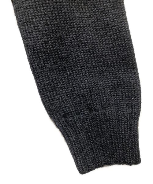 BURBERRY BLUE LABEL（バーバリーロンドンブルーレーベル）BURBERRY BLUE LABEL (バーバリーロンドンブルーレーベル) フルジップニット ブラック サイズ:Mの古着・服飾アイテム