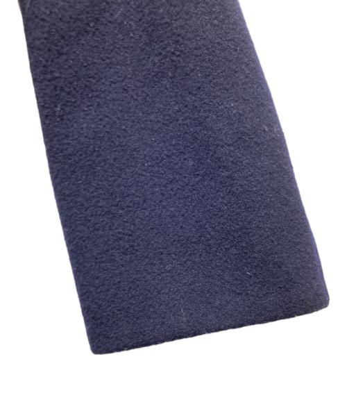 BLUE LABEL CRESTBRIDGE（ブルーレーベルクレストブリッジ）BLUE LABEL CRESTBRIDGE (ブルーレーベルクレストブリッジ) エコファー2wayフーデッドコート ネイビー サイズ:38の古着・服飾アイテム