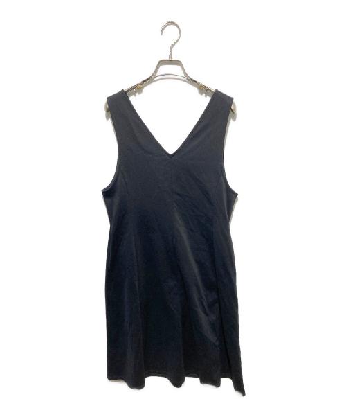 BLUE LABEL CRESTBRIDGE（ブルーレーベルクレストブリッジ）BLUE LABEL CRESTBRIDGE (ブルーレーベルクレストブリッジ) ジャンパースカートセットアップ ブラック サイズ:38の古着・服飾アイテム