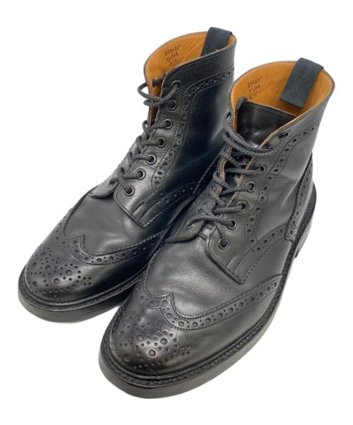 Tricker's（トリッカーズ）Tricker's (トリッカーズ) カントリーブーツ ブラック サイズ:8.5の古着・服飾アイテム