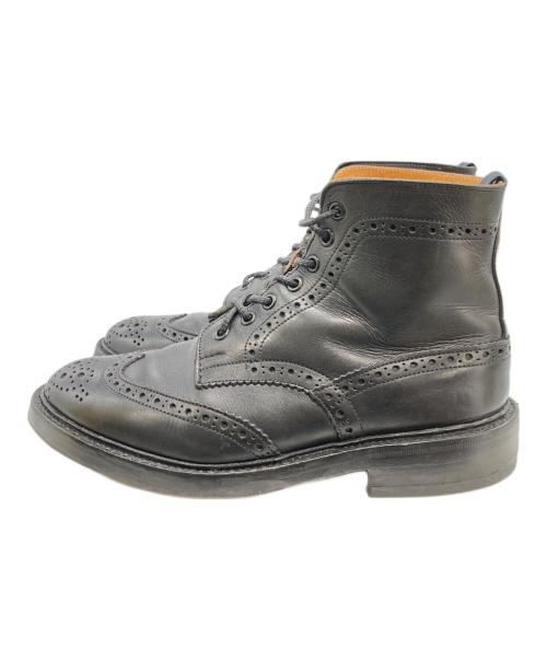 Tricker's（トリッカーズ）Tricker's (トリッカーズ) カントリーブーツ ブラック サイズ:8.5の古着・服飾アイテム
