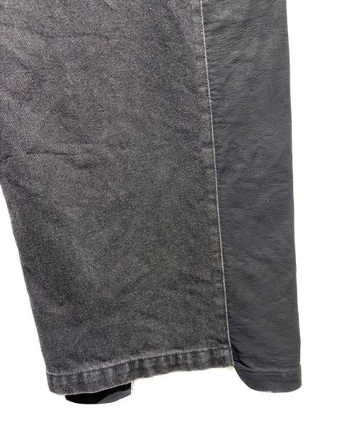 MAMC（エムエーエムシー）MAMC (エムエーエムシー) 切替デニムパンツ ブラック サイズ:Sの古着・服飾アイテム