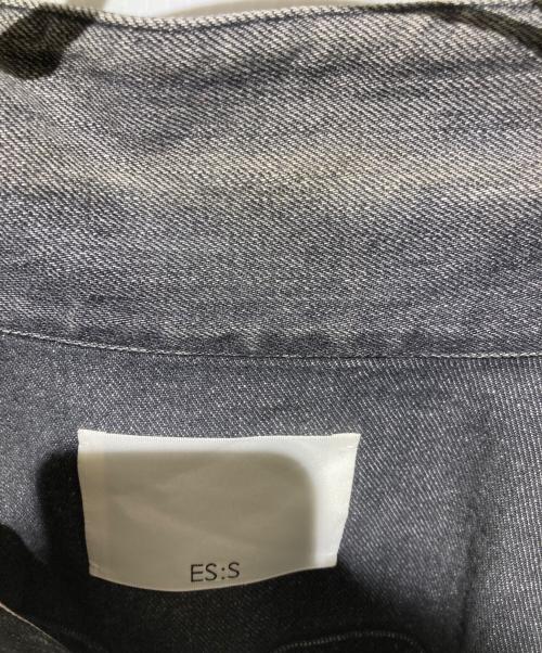 ESS（イーエスエス）ESS (イーエスエス) デニムジャケット グレー サイズ:Mの古着・服飾アイテム