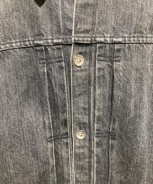 ESS（イーエスエス）ESS (イーエスエス) デニムジャケット グレー サイズ:Mの古着・服飾アイテム