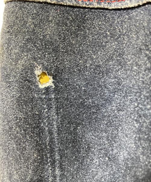 WHEELS OF MAN（ウィールズ オブ マン）WHEELS OF MAN (ウィールズ オブ マン) スエードレザーフレアパンツ ネイビー サイズ:30の古着・服飾アイテム