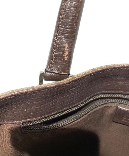 GUCCI（グッチ）GUCCI (グッチ) GGスプリーム/トートバッグ ベージュの古着・服飾アイテム