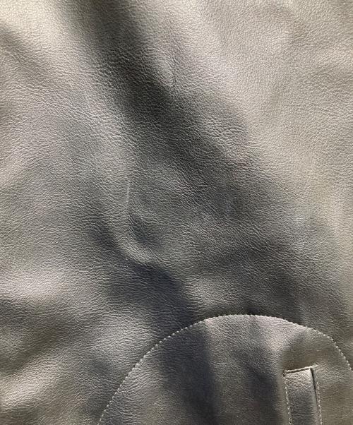 BACKERS（バッカーズ）Backers (バッカーズ) レザージャケット ブラック サイズ:Mの古着・服飾アイテム