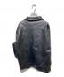 Backers (バッカーズ) レザージャケット ブラック サイズ:M：7000円