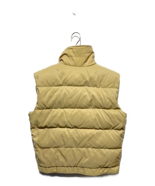 THE NORTH FACE（ザ ノース フェイス）THE NORTH FACE (ザ ノース フェイス) 茶タグ USA製スナップダウンベスト ベージュ サイズ:Lの古着・服飾アイテム