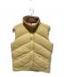 THE NORTH FACE（ザ ノース フェイス）の古着「茶タグ USA製スナップダウンベスト」｜ベージュ