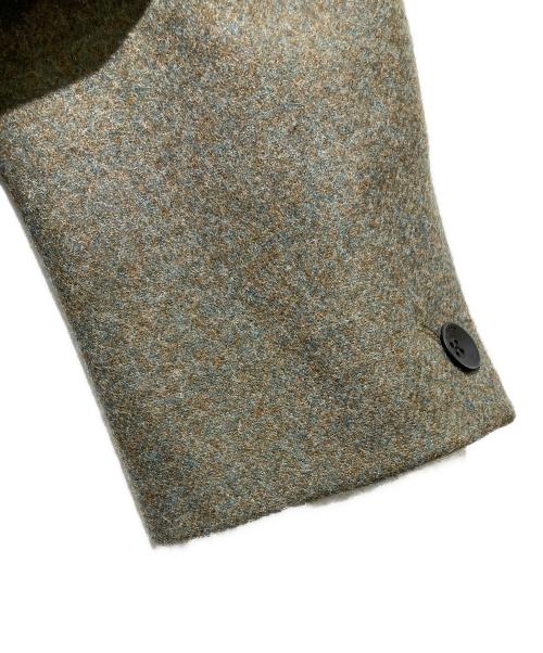 rag&bone（ラグアンドボーン）rag&bone (ラグアンドボーン) レザー切替スタンドカラーコート グリーン サイズ:38の古着・服飾アイテム