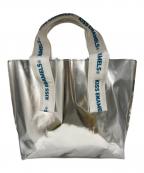 enamelエナメル）の古着「アルミニウムトートバック」｜シルバー