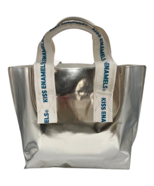 enamel（エナメル）enamel (エナメル) アルミニウムトートバック シルバーの古着・服飾アイテム