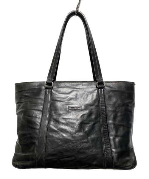 Daniel&Bob（ダニエル＆ボブ）Daniel&Bob (ダニエル＆ボブ) レザートートバッグ ブラックの古着・服飾アイテム
