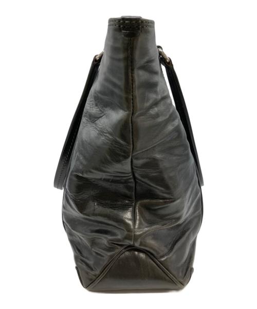 Daniel&Bob（ダニエル＆ボブ）Daniel&Bob (ダニエル＆ボブ) レザートートバッグ ブラックの古着・服飾アイテム