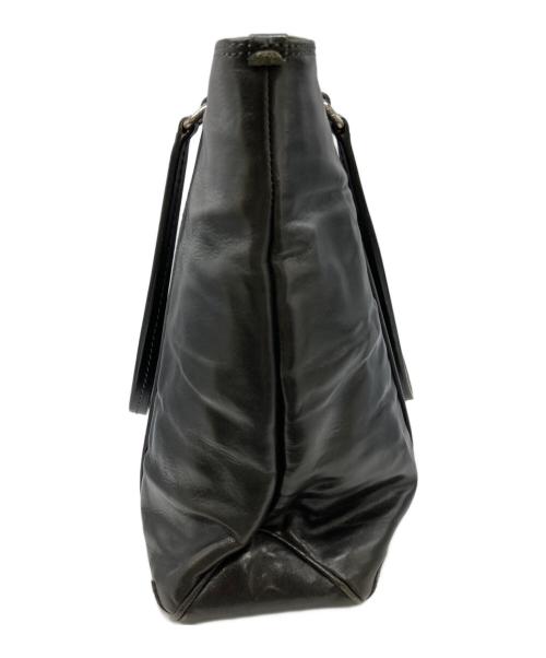 Daniel&Bob（ダニエル＆ボブ）Daniel&Bob (ダニエル＆ボブ) レザートートバッグ ブラックの古着・服飾アイテム