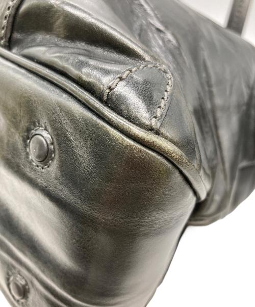 Daniel&Bob（ダニエル＆ボブ）Daniel&Bob (ダニエル＆ボブ) レザートートバッグ ブラックの古着・服飾アイテム