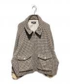 Knuth Marfクヌースマーフ）の古着「ツイードジャケット」｜ブラック×ベージュ
