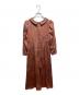 Her lip to (ハーリップトゥ) Limoges Vintage Satin Dress ブラウン サイズ:S：5000円