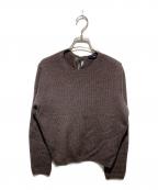 45Rフォーティファイブ・アール）の古着「バックリボン ウールニット」｜ブラウン