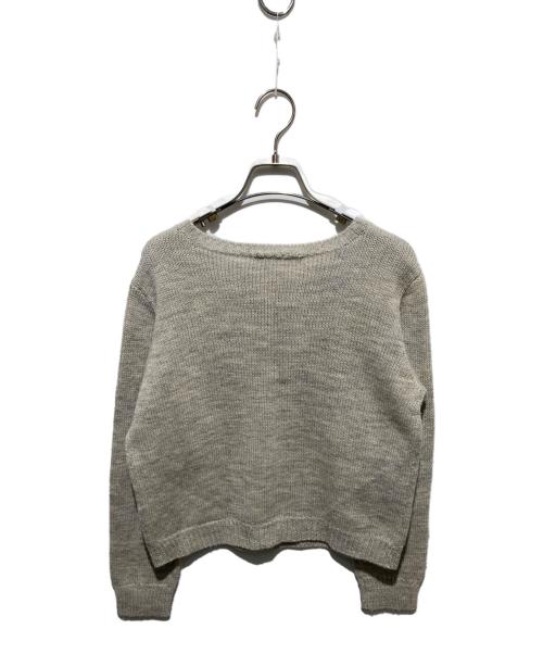 umii 908（ウミキューゼロハチ）umii 908 (ウミキューゼロハチ) ウールアルパカカーディガン アイボリー サイズ:3の古着・服飾アイテム