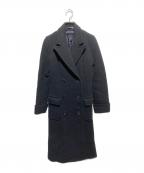 RALPH LAURENラルフローレン）の古着「カシミヤ混コート」｜ブラック