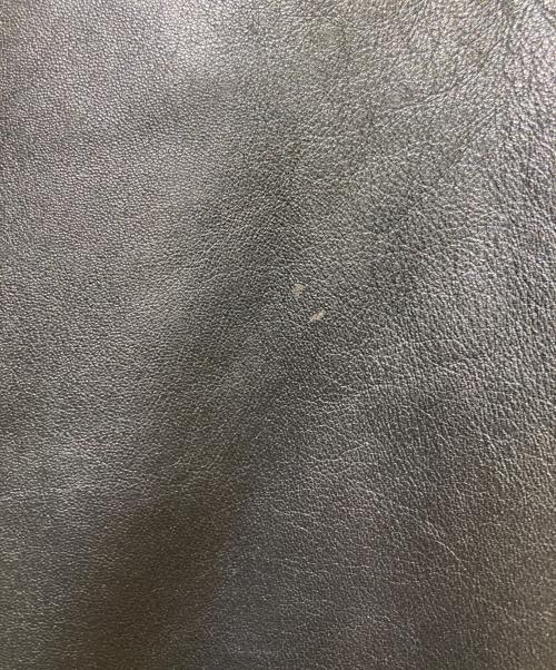 COMME CA DU MODE MEN（コムサデモードメン）COMME CA DU MODE MEN (コムサデモードメン) レザーテーラードジャケット ブラック サイズ:2の古着・服飾アイテム