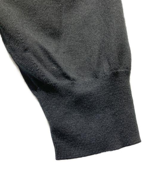 BURBERRY UNIFORM（バーバリー ユニフォーム）BURBERRY UNIFORM (バーバリー ユニフォーム) TBロゴ Vネックニット ブラック サイズ:XXLの古着・服飾アイテム