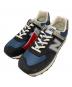 NEW BALANCE（ニューバランス）の古着「ローカットスニーカー」｜ネイビー