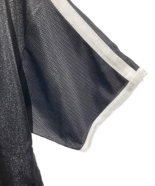 HARLEY-DAVIDSON（ハーレーダビッドソン）HARLEY-DAVIDSON (ハーレーダビッドソン) ジップアップメッシュスリーブｔシャツ ブラック サイズ:Lの古着・服飾アイテム