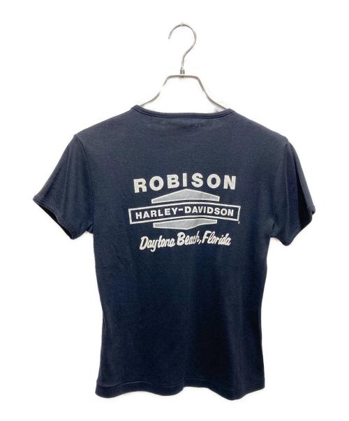 funtees（ファンティーズ）funtees (ファンティーズ) HARLEY-DAVIDSON ヴィンテージTシャツ ブラック サイズ:Ｌの古着・服飾アイテム