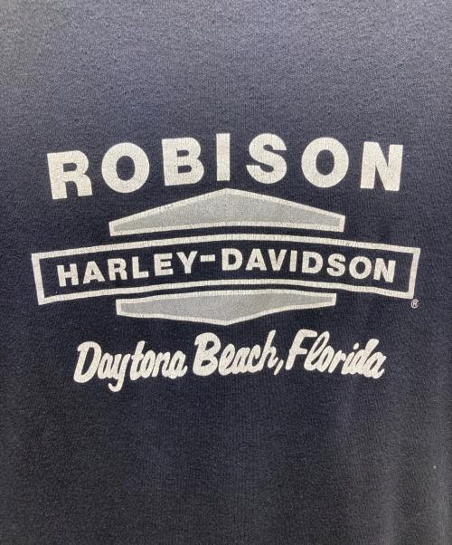 funtees（ファンティーズ）funtees (ファンティーズ) HARLEY-DAVIDSON ヴィンテージTシャツ ブラック サイズ:Ｌの古着・服飾アイテム