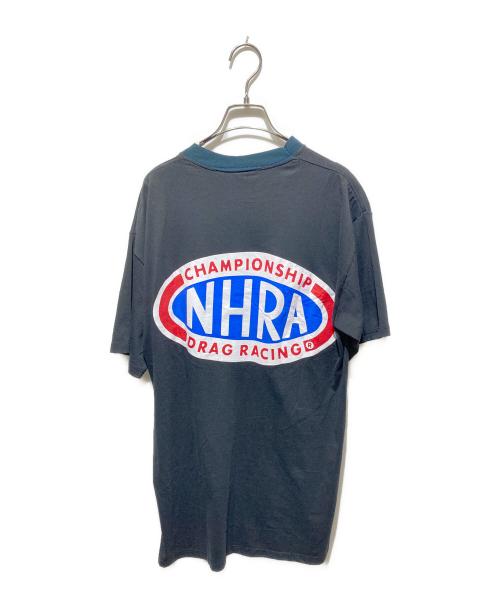 JERZEES（ジャージーズ）JERZEES (ジャージーズ) DRAG RACINGTシャツ ブラック サイズ:Ｌの古着・服飾アイテム
