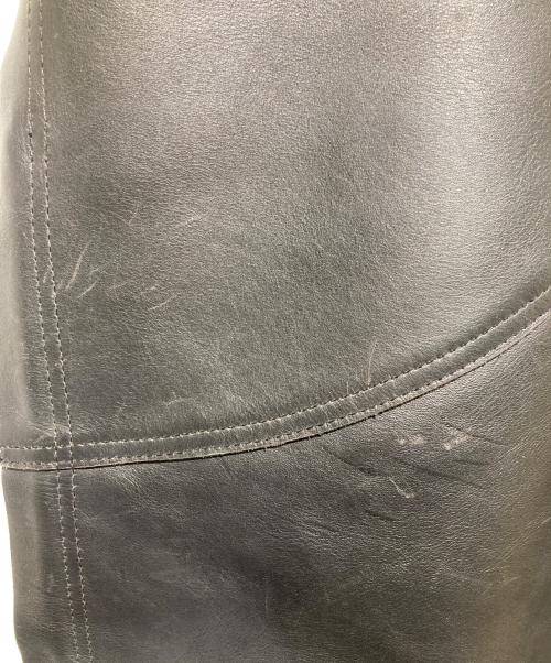 US Chaps Saddlebags（ユーエス・チャップス サドルバック）US Chaps Saddlebags (ユーエス・チャップス サドルバック) レザーチャップス ブラック サイズ:Mの古着・服飾アイテム