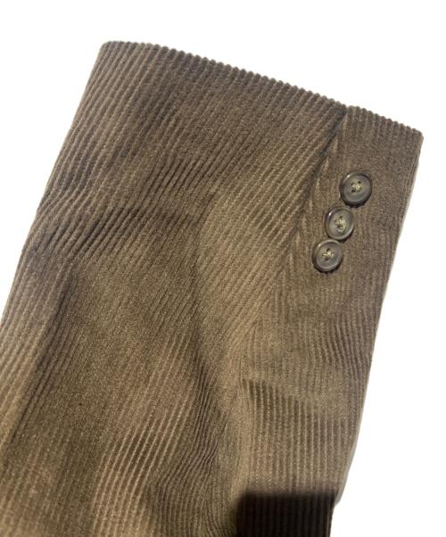 Bleme（ブレム）bleme (ブレム) クラシック ヘビーコーデュロイ テーラードジャケット ブラウン サイズ:Lの古着・服飾アイテム