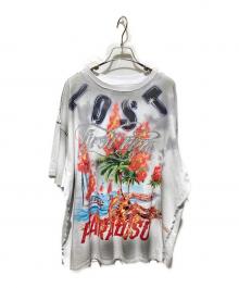 FIRST ROW（ファーストロウ）の古着「Burning Paradiso T-Shirt」｜グレー
