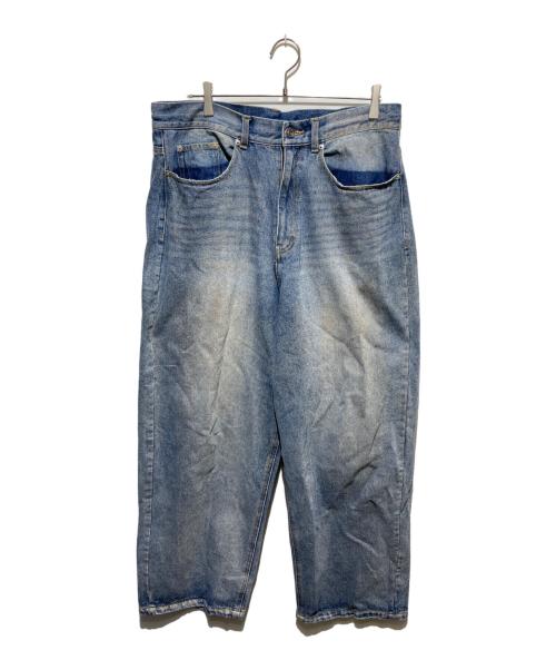 whiteland Blackburn（ホワイトランドブラックバーン）WHITELAND BLACKBURN (ホワイトランドブラックバーン) バギージーンズ インディゴ サイズ:FREEの古着・服飾アイテム