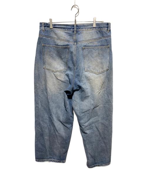 whiteland Blackburn（ホワイトランドブラックバーン）WHITELAND BLACKBURN (ホワイトランドブラックバーン) バギージーンズ インディゴ サイズ:FREEの古着・服飾アイテム