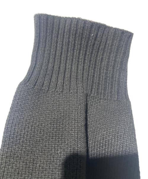 GRAFFITIONMIND（グラフィティオンマインド）GRAFFITIONMIND (グラフィティオンマインド) ILLUSION FANTASY HEAVY KNIT SWEATER ブラック サイズ:2の古着・服飾アイテム