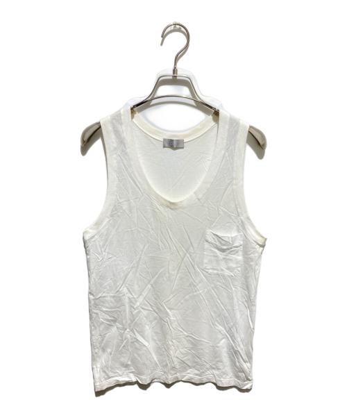 Dior（ディオール）DIOR (ディオール) 06ss エディ期 タンクトップ ホワイト サイズ:不明の古着・服飾アイテム
