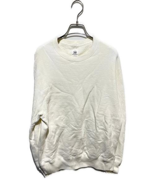 SCYEBASICS（サイベーシックス）SCYEBASICS (サイベーシックス) クルーネックスウェット ホワイト サイズ:38の古着・服飾アイテム