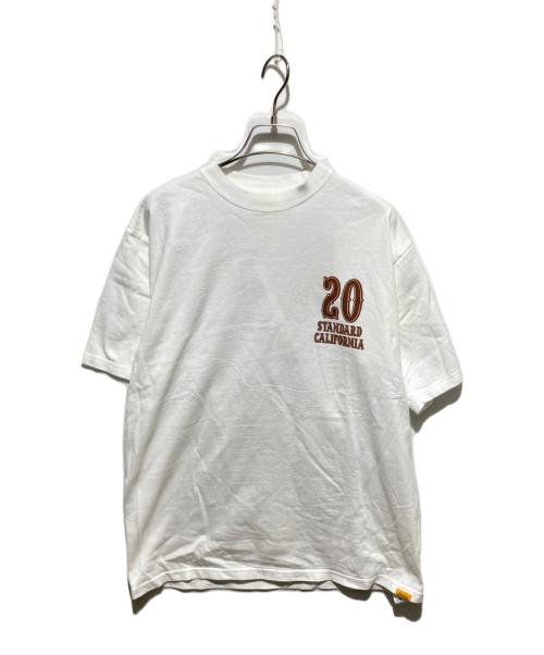 STANDARD CALIFORNIA（スタンダードカリフォルニア）STANDARD CALIFORNIA (スタンダードカリフォルニア) 20TH アニバーサリーロゴTシャツ ホワイト サイズ:M 未使用品の古着・服飾アイテム