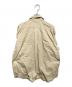 YAECA (ヤエカ) スナップボタンコンフォートシャツ ベージュ サイズ:S：4000円