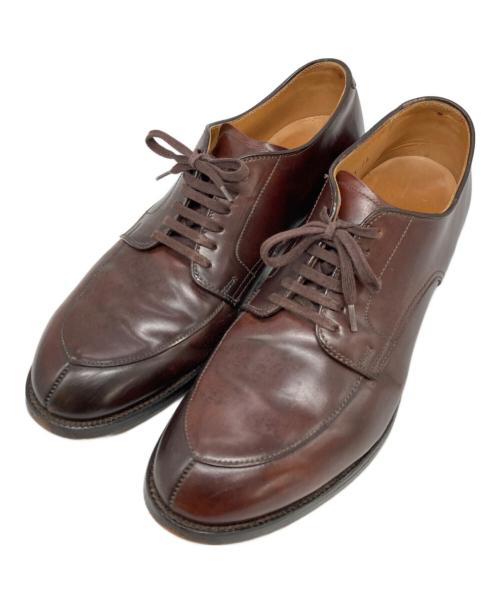 Alden（オールデン）Alden (オールデン) BEAMS (ビームス) コードバン Vチップ シューズ ブラウン サイズ:8Dの古着・服飾アイテム