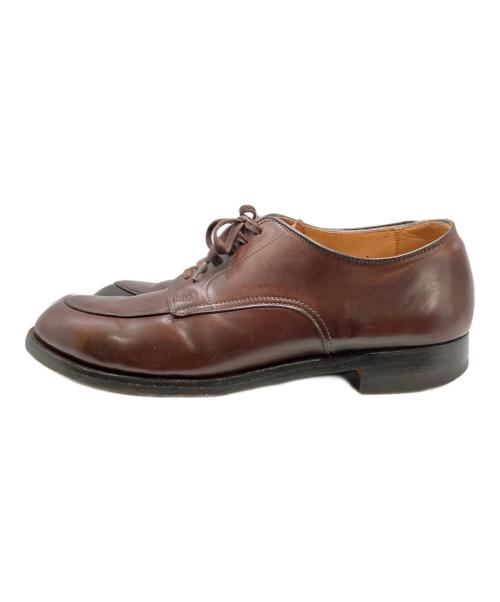 Alden（オールデン）Alden (オールデン) BEAMS (ビームス) コードバン Vチップ シューズ ブラウン サイズ:8Dの古着・服飾アイテム
