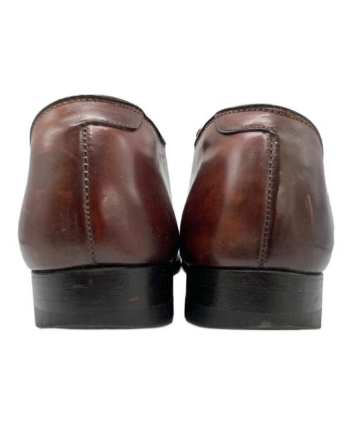 Alden（オールデン）Alden (オールデン) BEAMS (ビームス) コードバン Vチップ シューズ ブラウン サイズ:8Dの古着・服飾アイテム
