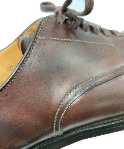 Alden（オールデン）Alden (オールデン) BEAMS (ビームス) コードバン Vチップ シューズ ブラウン サイズ:8Dの古着・服飾アイテム