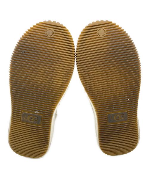 UGG（アグ）UGG (アグ) EZ-DUZZIT LACE /厚底スニーカー アイボリー サイズ:23cmの古着・服飾アイテム