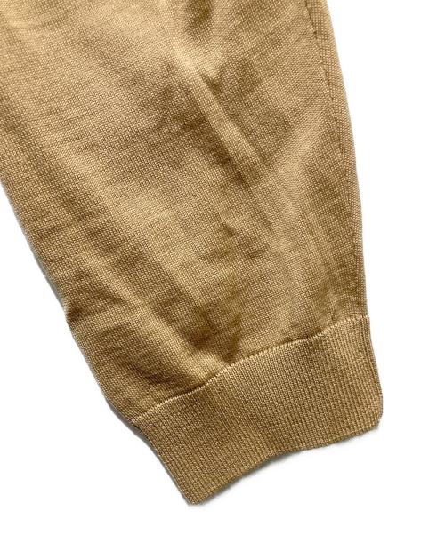 BOSS（ボス）BOSS (ボス) ウールニット ベージュ サイズ:Lの古着・服飾アイテム