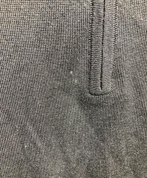 BOSS（ボス）BOSS (ボス) ハーフジップニット ブラック サイズ:Lの古着・服飾アイテム
